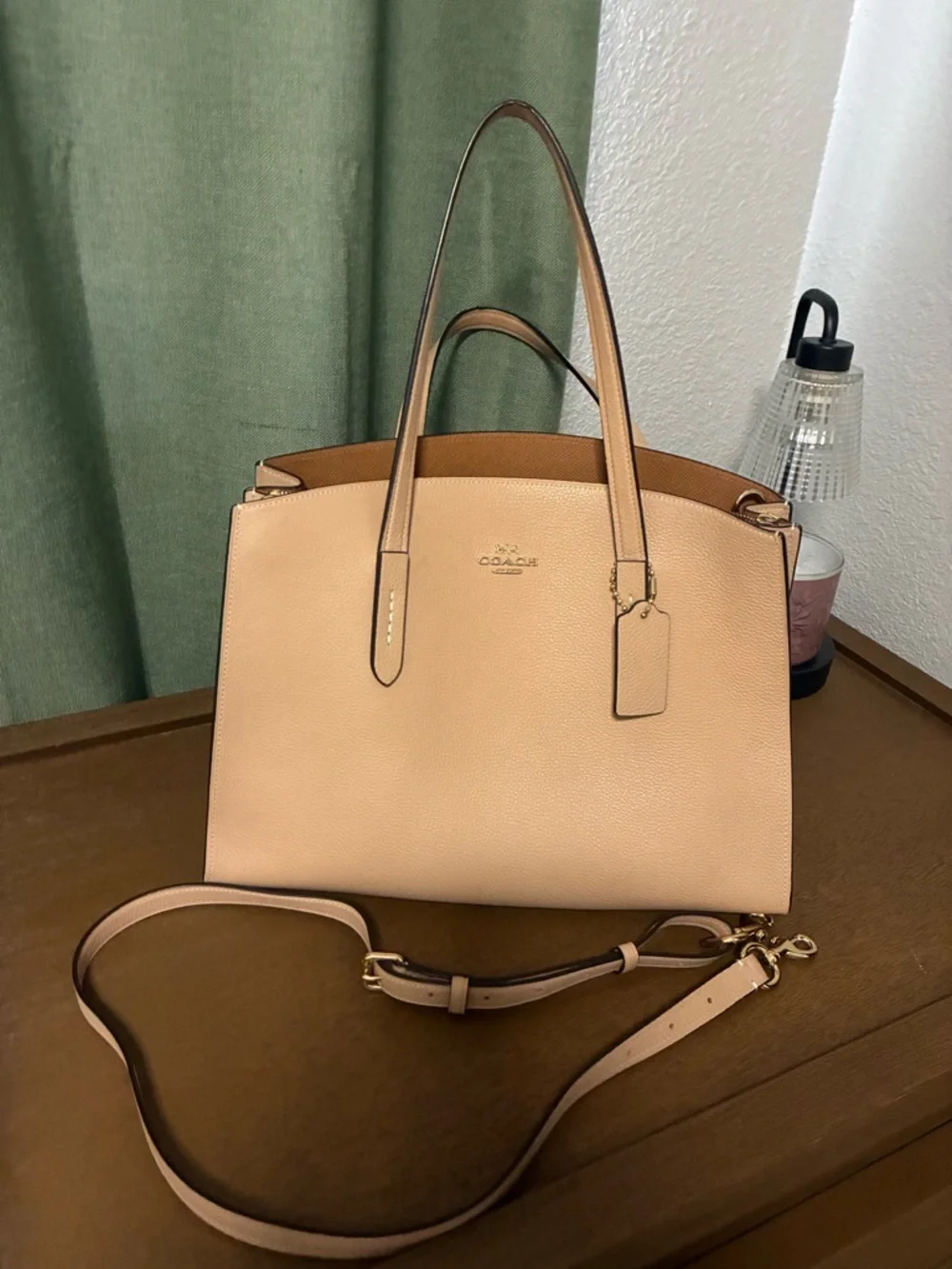 Coach Pebbled Leather Tote - Picture 5 of 11